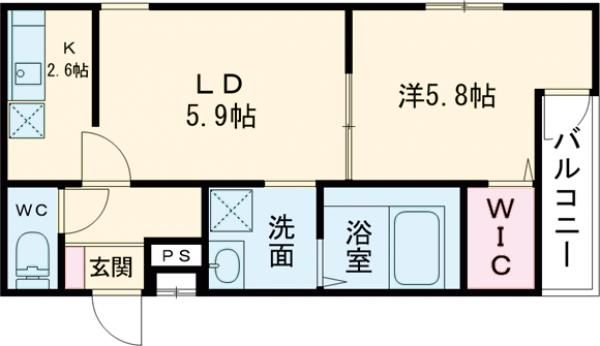 フジパレス吉田ＥＡＳＴの間取り