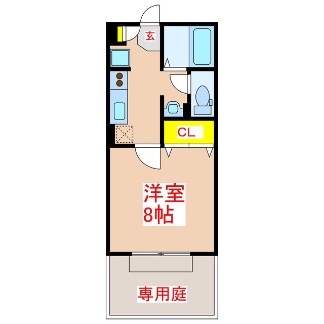 モナリエアルファーの間取り