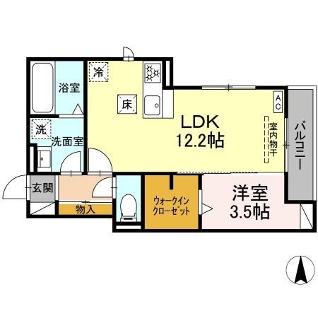 リアンメゾンの間取り