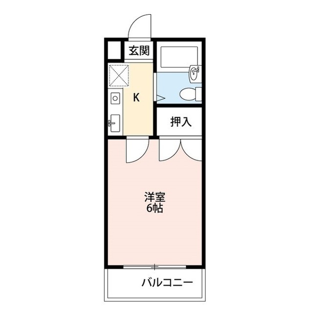 プログレス甲府の間取り