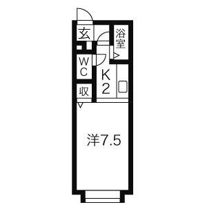 クオリティライフ白石の間取り