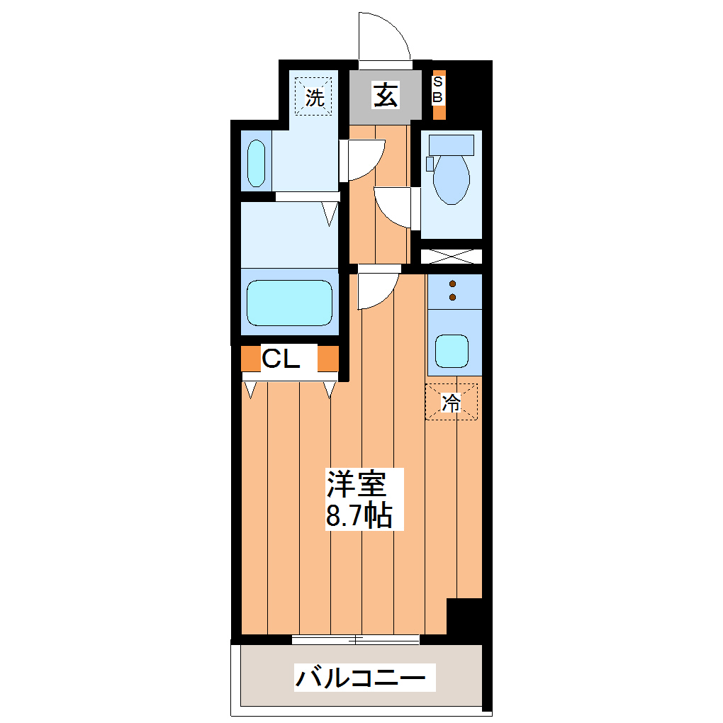 フォートレジデンス小田原弓ノ町の間取り