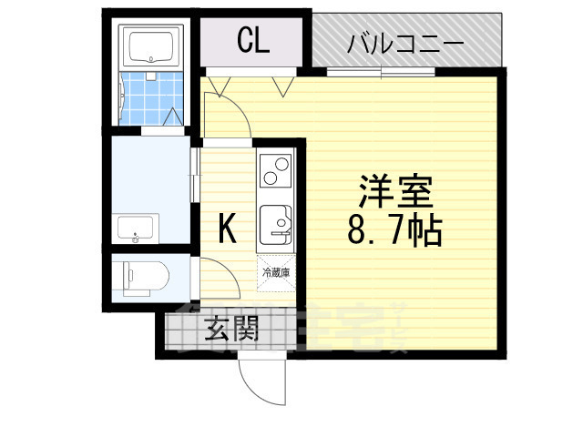 フジパレス堺東雲3番館の間取り