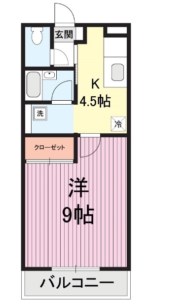 メゾン・コンフォーティアの間取り