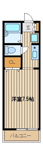 エクレール南大泉の間取り