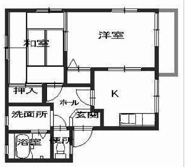 フレグランス竹中の間取り