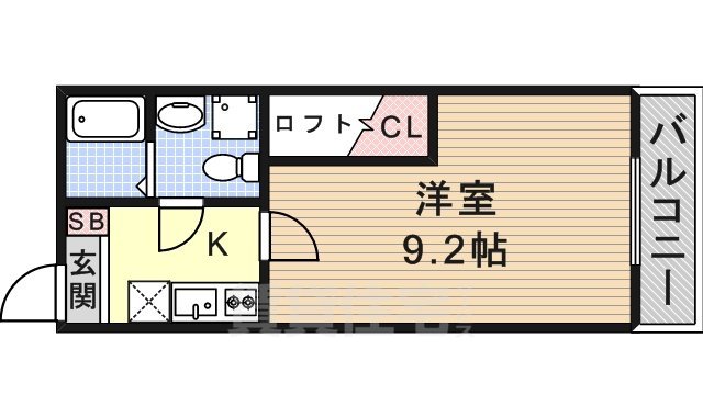 プリミエール妙音通の間取り