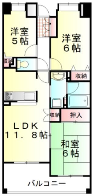 【サクセス西高島平の間取り】