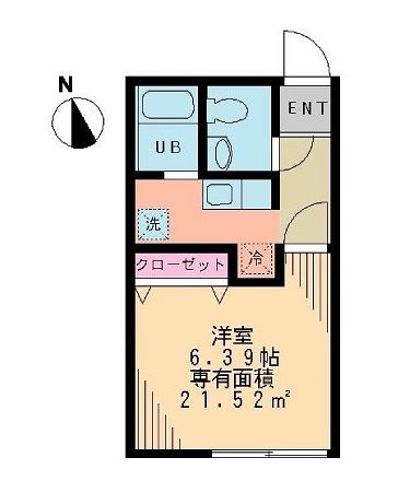 世田谷区赤堤のマンションの間取り