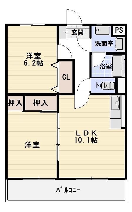 アイリスの間取り