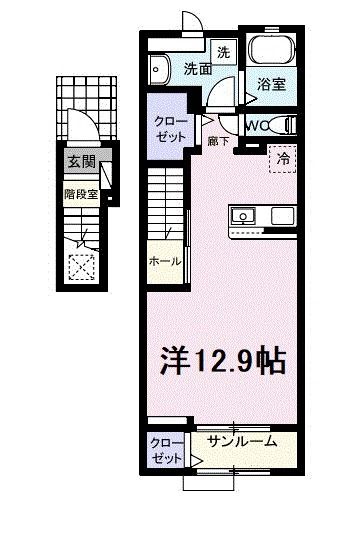 カシェットの間取り