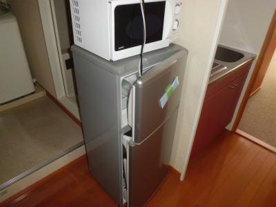 その他　冷蔵庫と電子レンジ。
