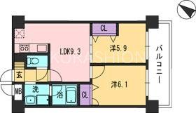 コンダクト福岡東２０４の間取り