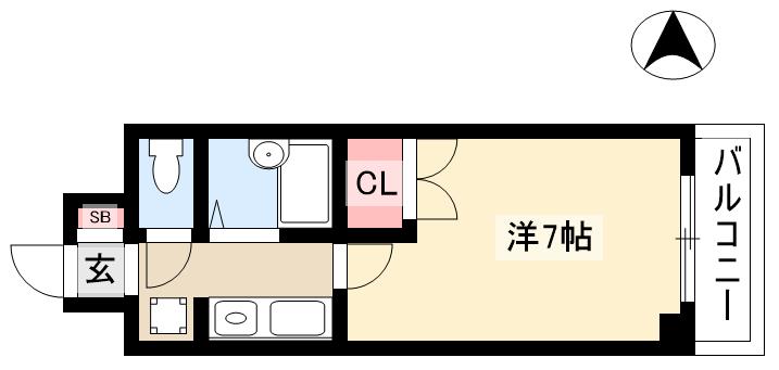 エトアール金山の間取り