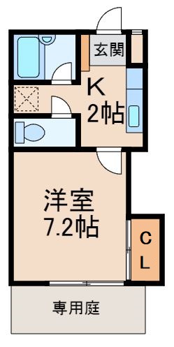 グリーンフル平松の間取り