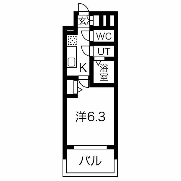 ファステート東別院シュプールの間取り