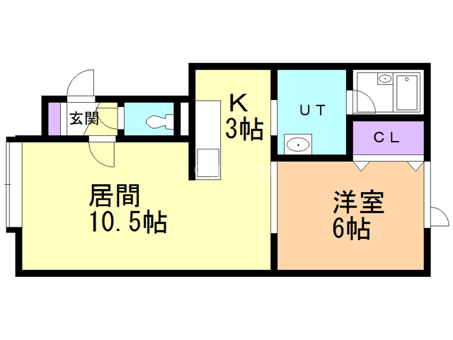 ジュブリエの間取り