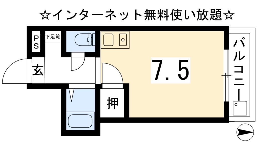 グランドールカキノキの間取り