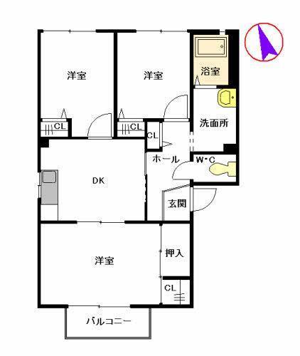 フォーレス大塚の間取り