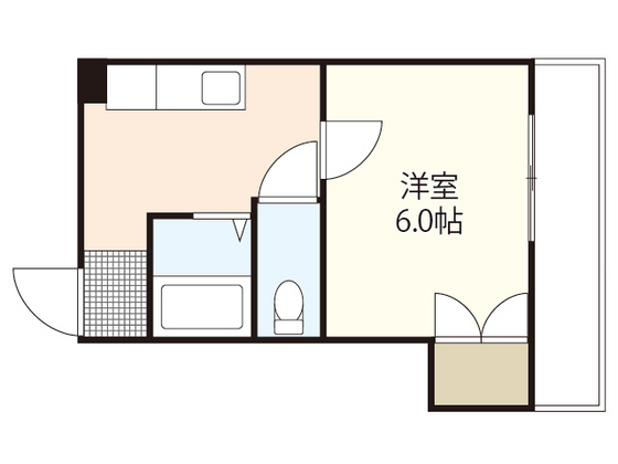 デュウオコート西平塚の間取り