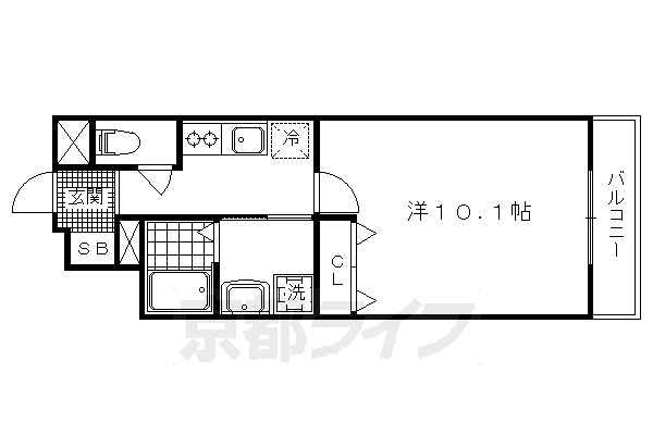 新町館の間取り