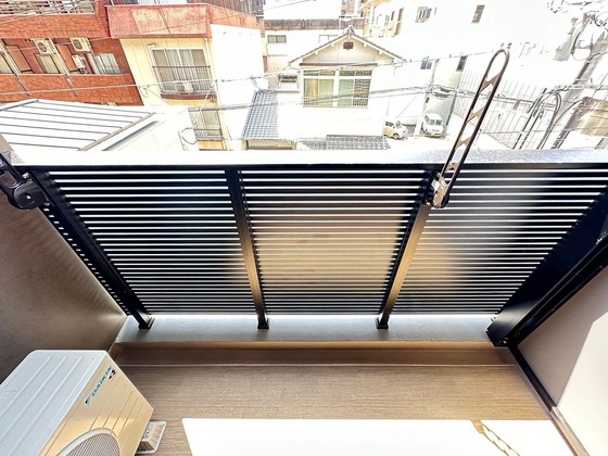 バルコニー　※別部屋の写真です