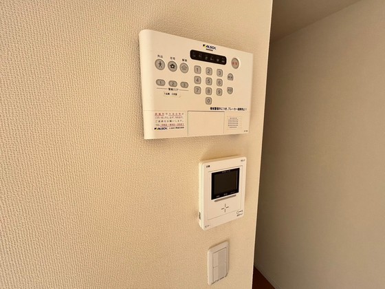 セキュリティ　※別部屋の写真です