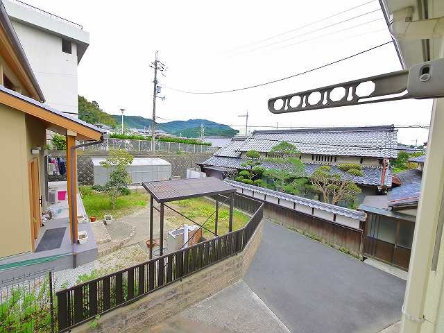 その他　洗濯竿かけ