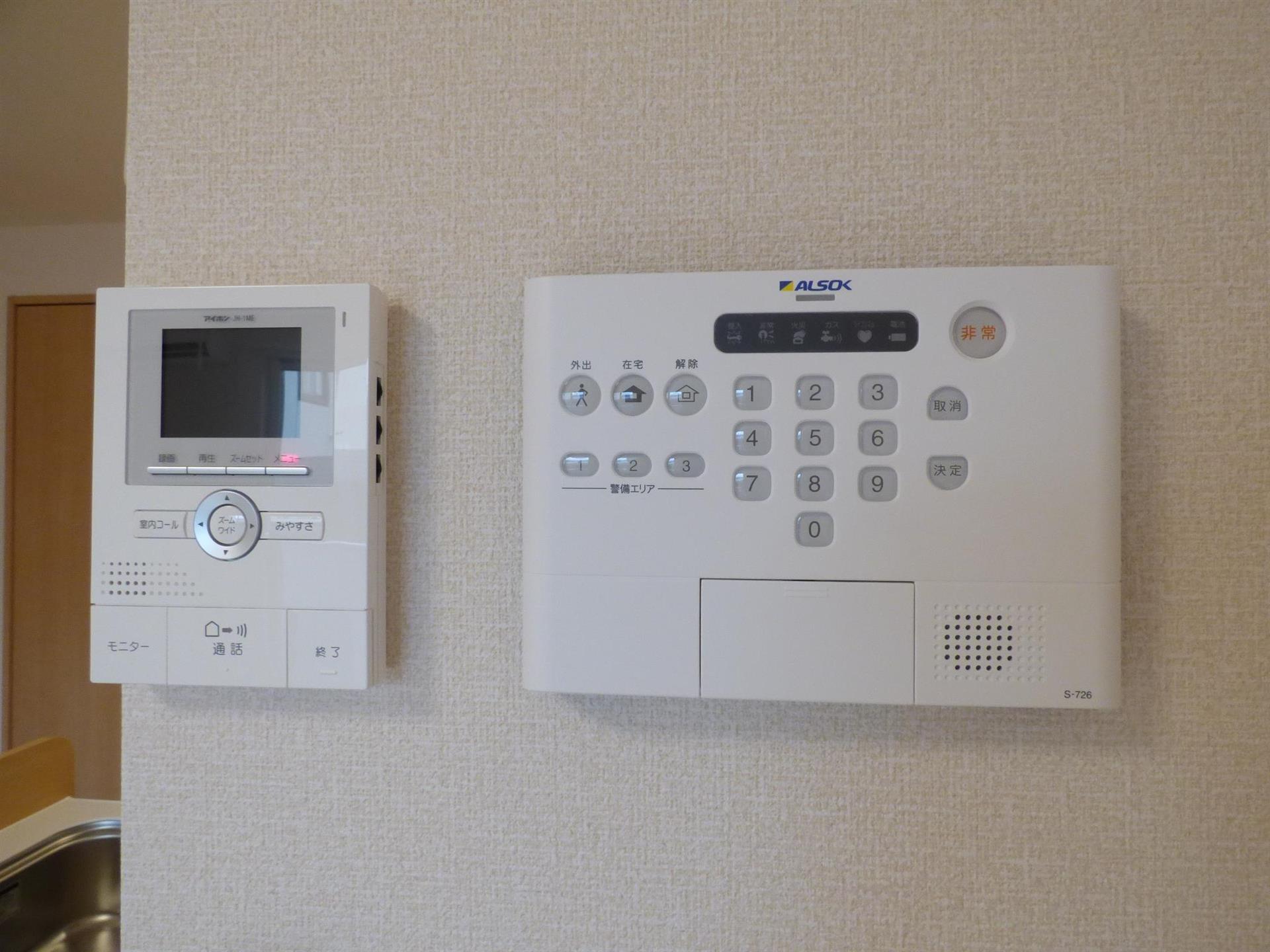 セキュリティ　ＴＶインターホン・ＡＬＳＯＫ