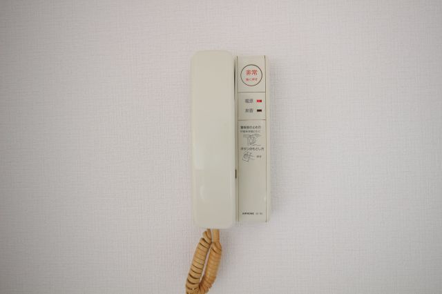 セキュリティ　安心のインターフォン付いています（退去前の写真です）