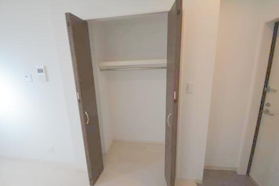 収納　しっかり収納スペースも確保。使いやすいお部屋です。