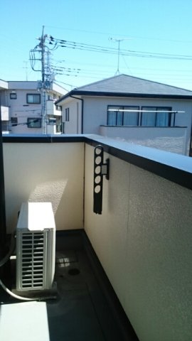 バルコニー　バルコニーからの眺めを楽しみながら食事をしませんか
