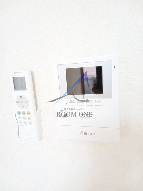 セキュリティ　モニター付きインターホンです。