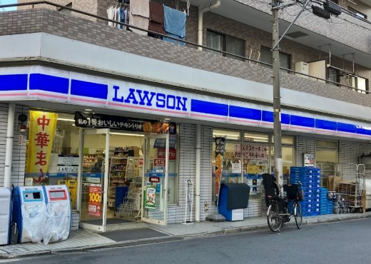 コンビニ　ローソン川崎堀之内町店（コンビニ）まで253m