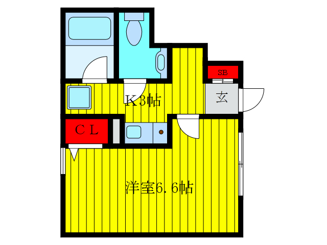 ROW HOUSE王子本町の間取り写真