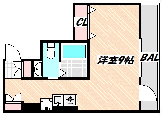 東京メトロ東西線 南行徳駅 徒歩10分 5階建 築20年の間取り写真