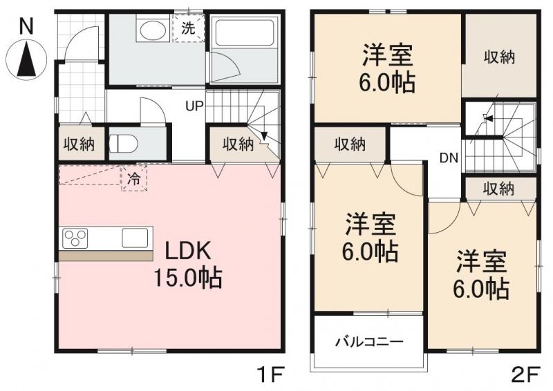 OHANA5号棟の間取り写真