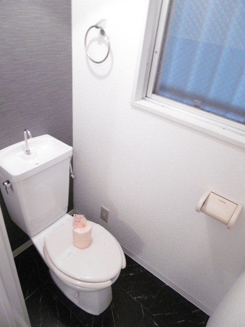 東急東横線 日吉駅 徒歩13分 4階建 築38年のトイレ写真