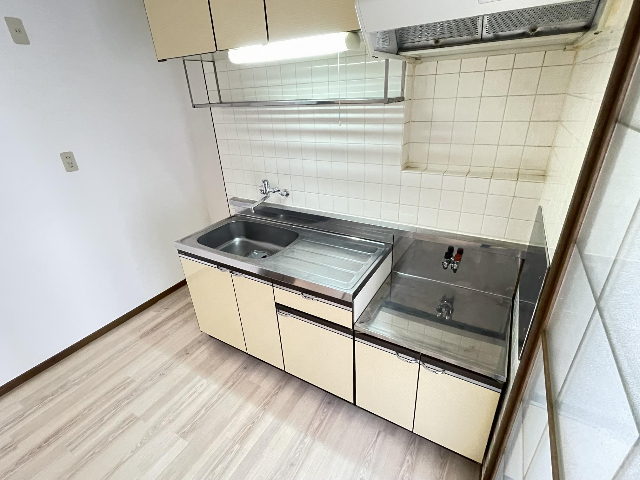 キッチン　２口コンロ設置可能です