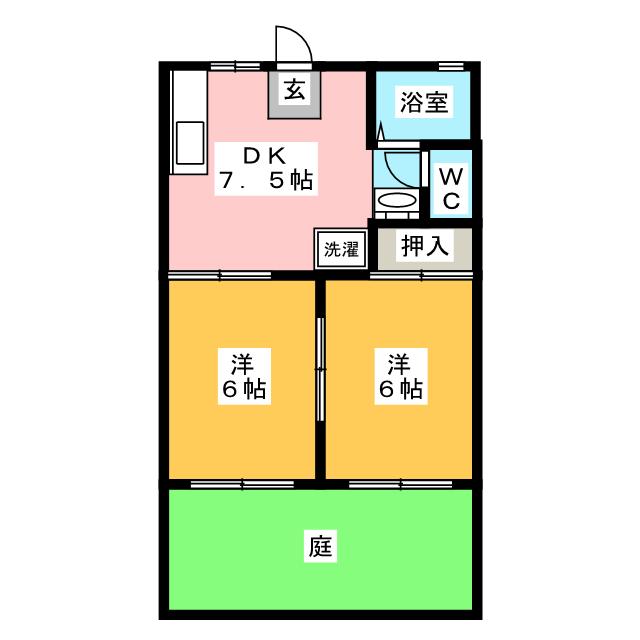 ロイヤルグリーンIの間取り