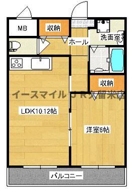 マウンテンヒル参番館の間取り