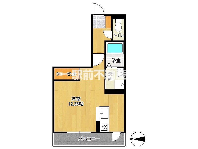 Ｄ－ｒｏｏｍ夢　２号棟の間取り