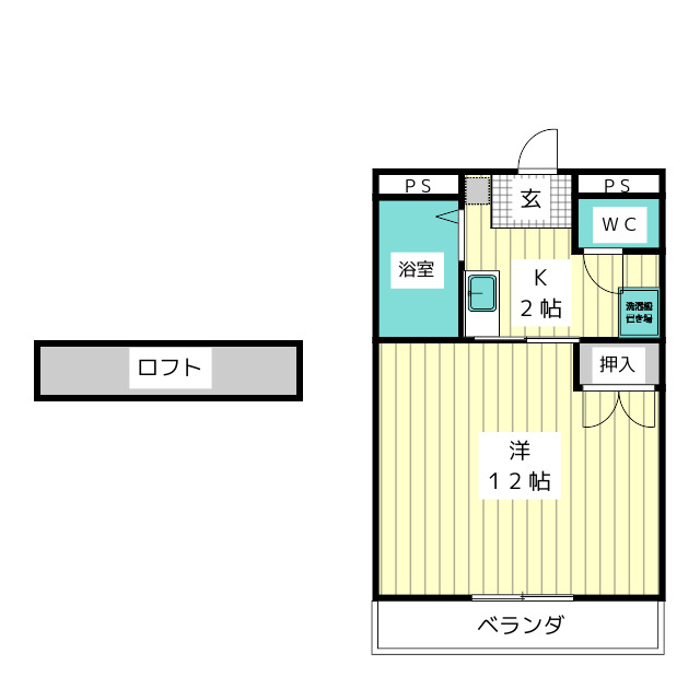 グロリア藤見が丘の間取り