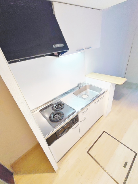 キッチン　２口ガスキッチン