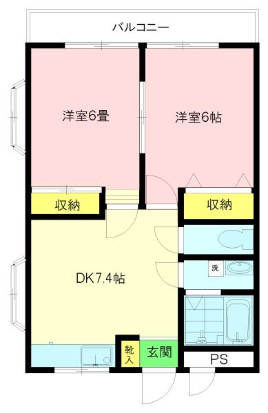 エターナル錦の間取り