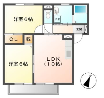 【Centrair多気の間取り】