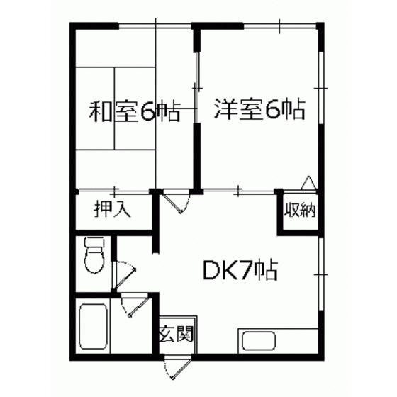 セントラルシティハイムの間取り