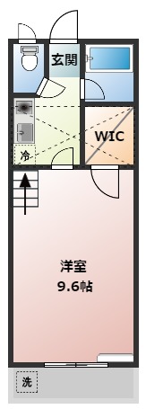 セザンヌ原町 3の間取り