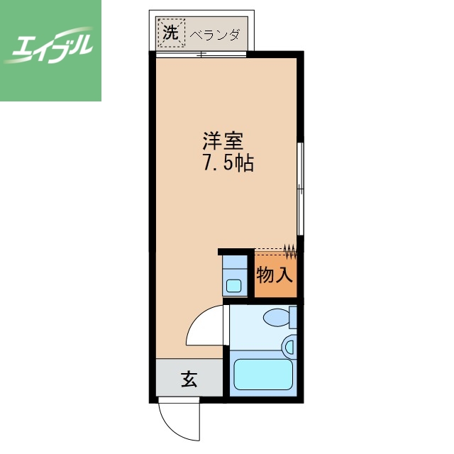 ラウンジSAの間取り