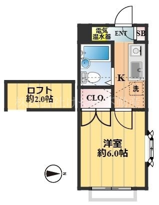 ヴィラ清水町の間取り